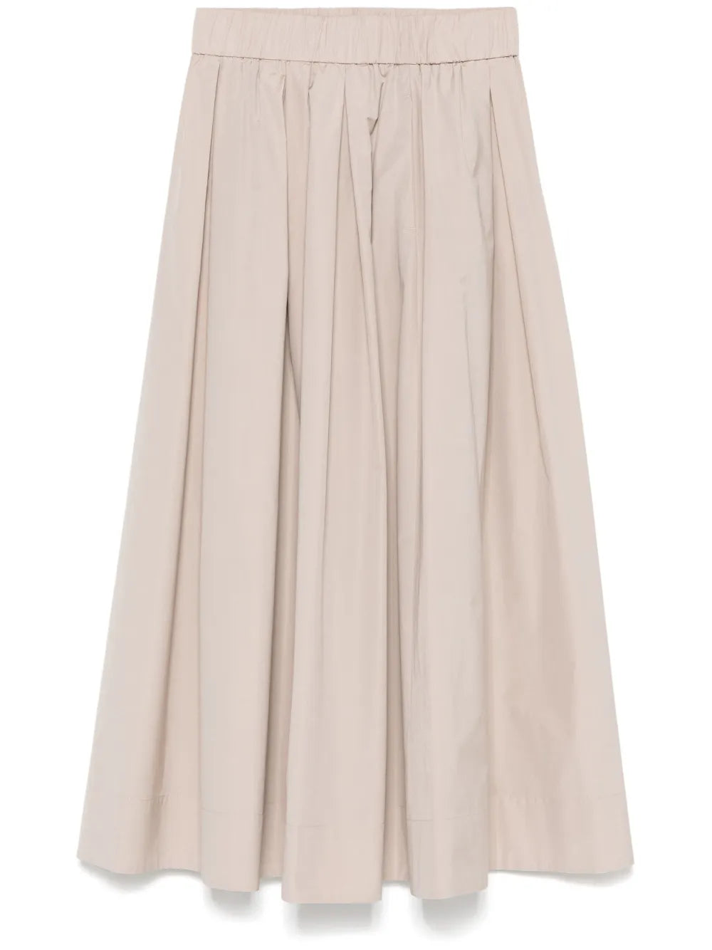 Pleated Midi Skirt