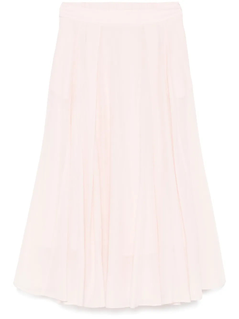 Cotton Midi Skirt