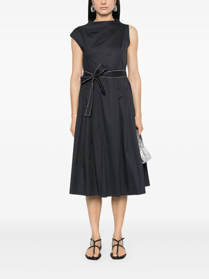 Poplin Midi Dress