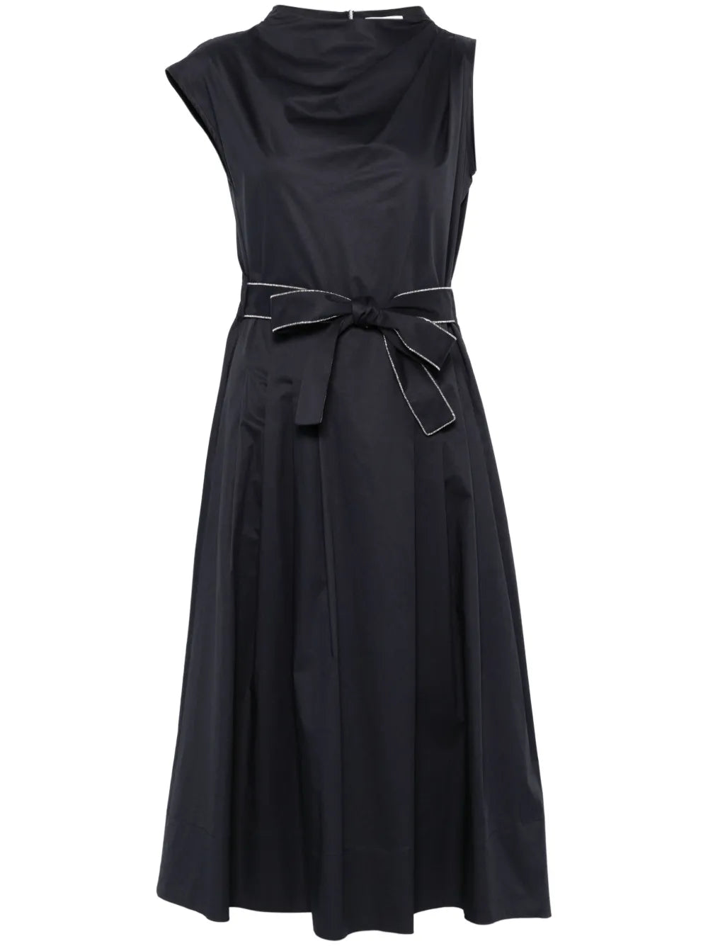 Poplin Midi Dress