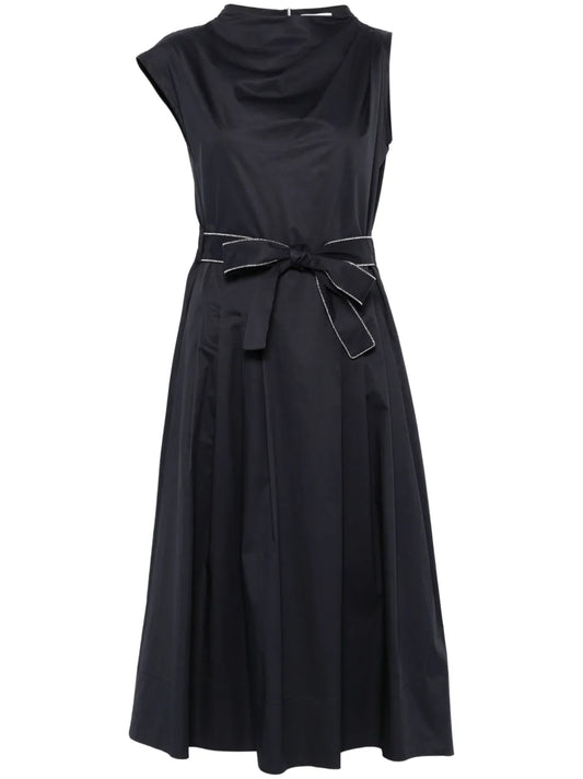 Poplin Midi Dress