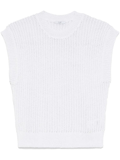 Ribbed-Knit Vest