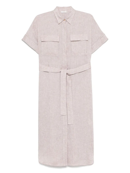 Linen Midi Dress