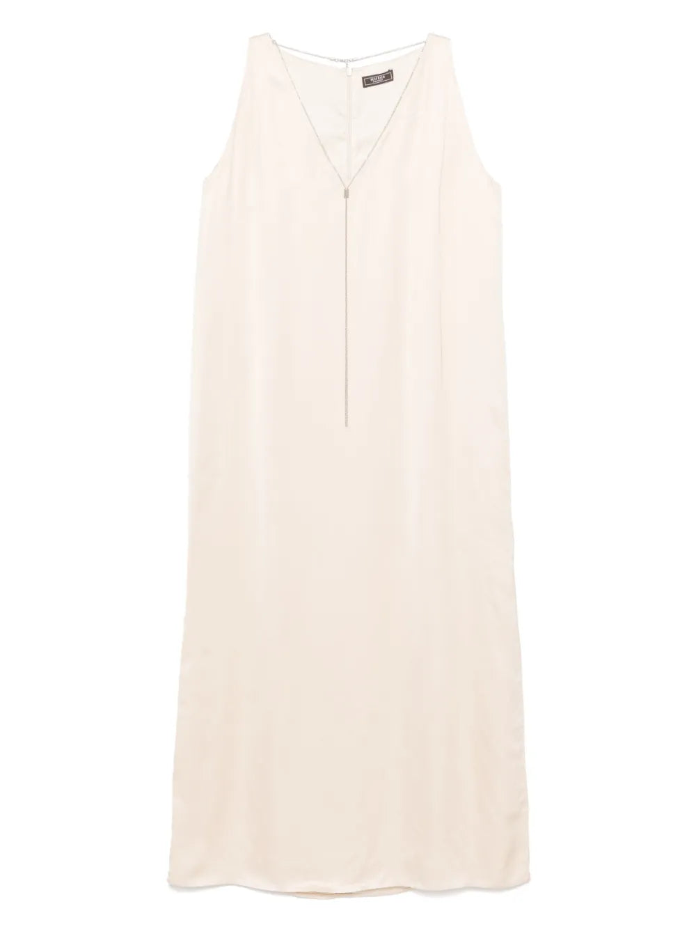 Monili-Chain Detailed Midi Dress