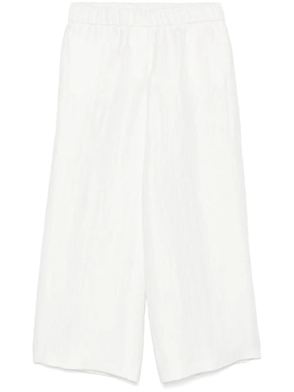 Crinkled Palazzo Pants