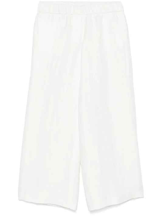 Crinkled Palazzo Pants
