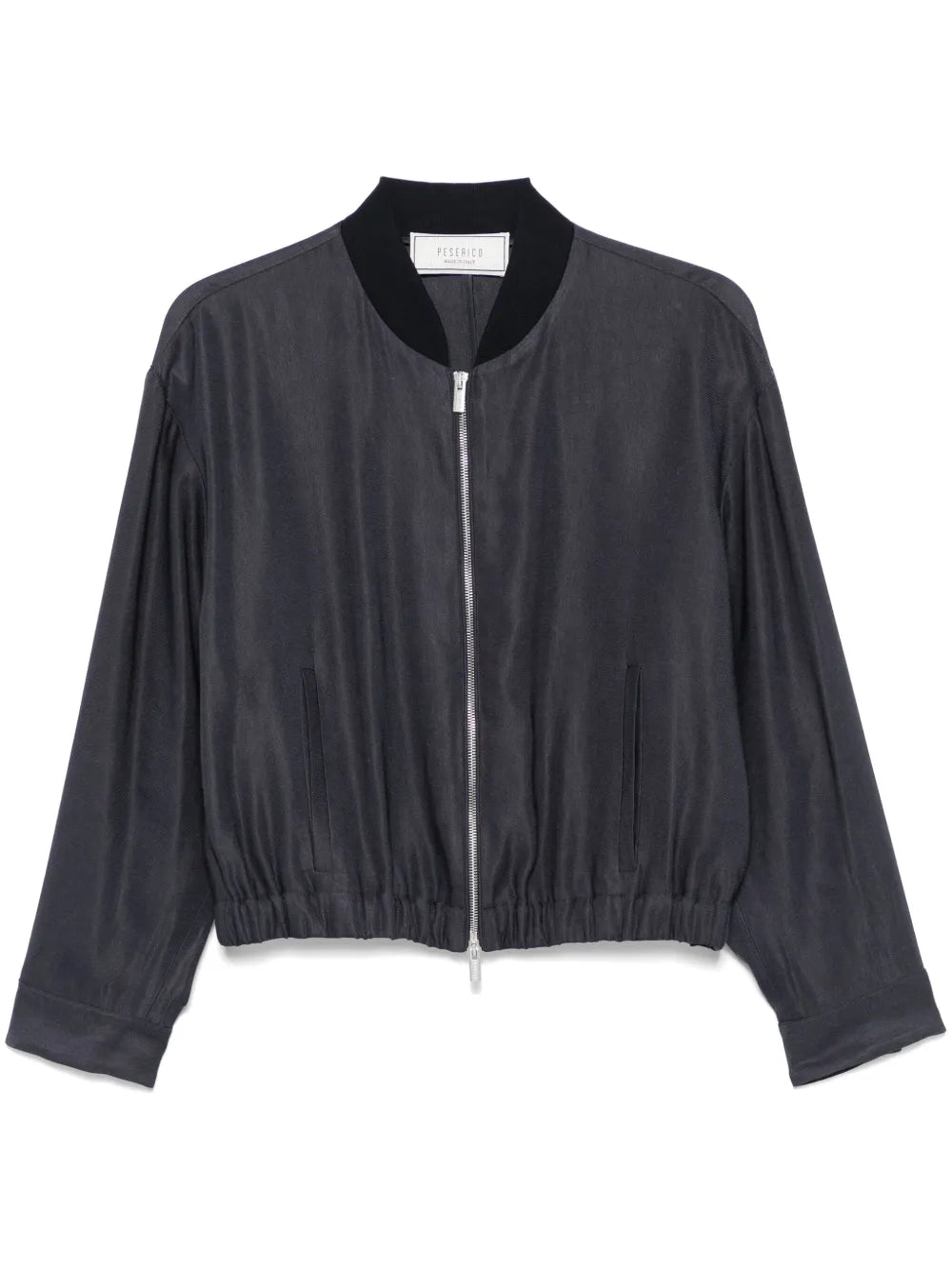Gabardine Bomber Jacket