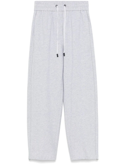 Mélange-Effect Sweatpants