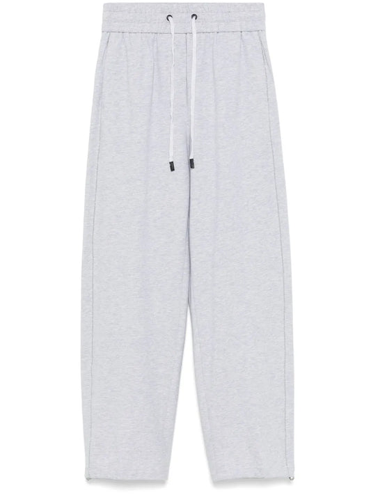 Mélange-Effect Sweatpants