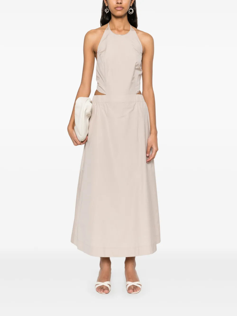 Poplin Maxi Dress