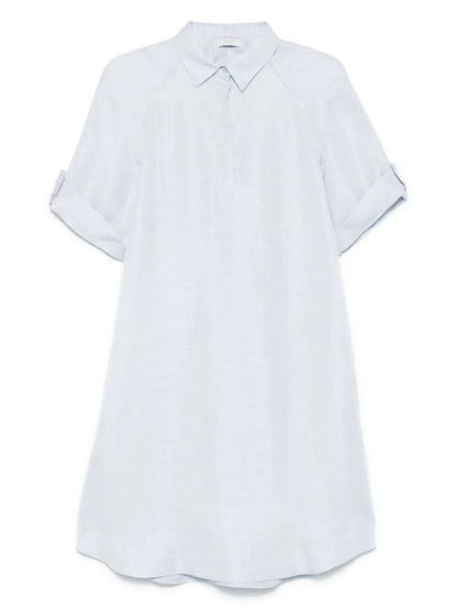 Short-Sleeves Mini Dress