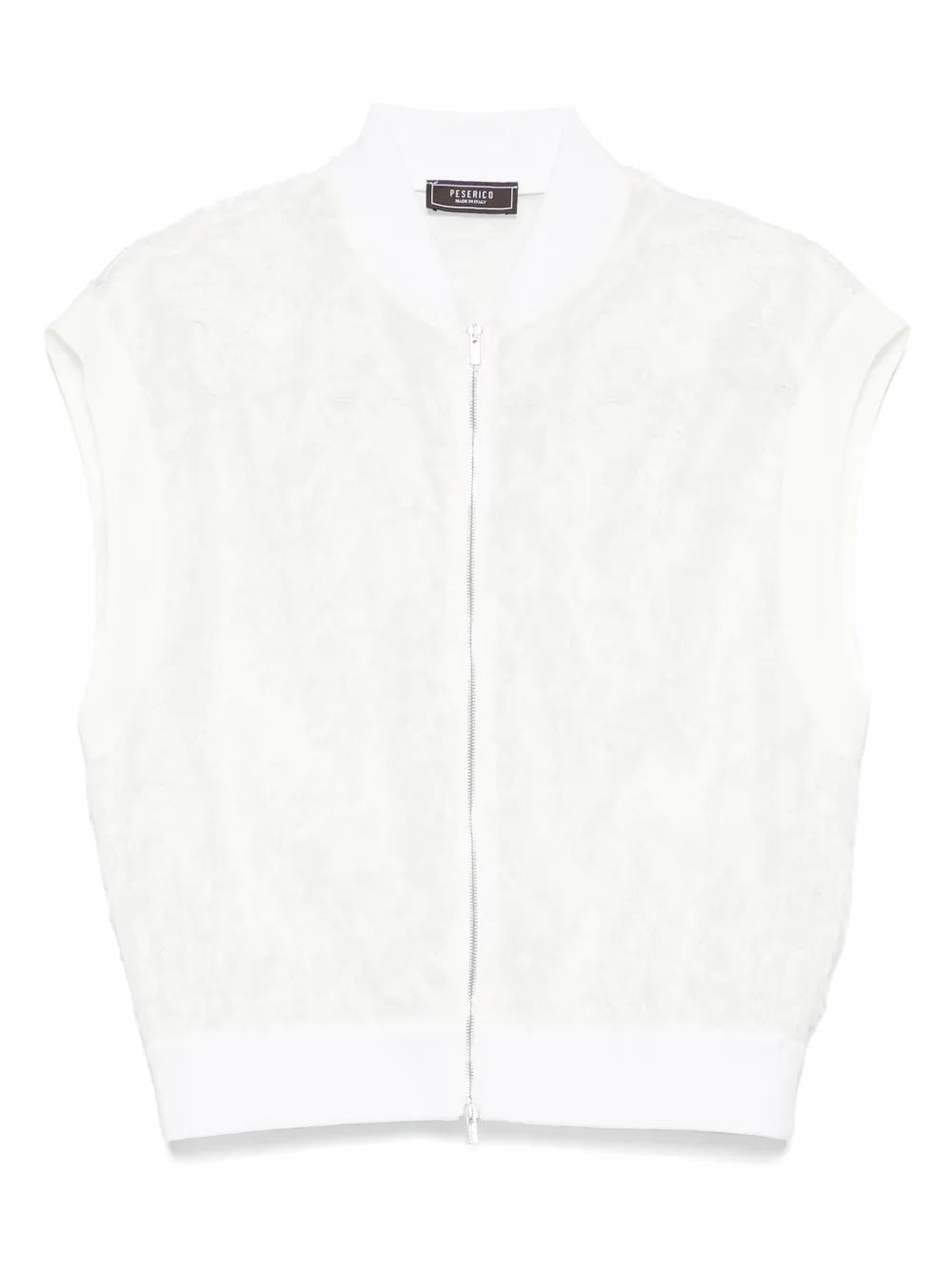 Fil-Coupé Effect Organza Jacket