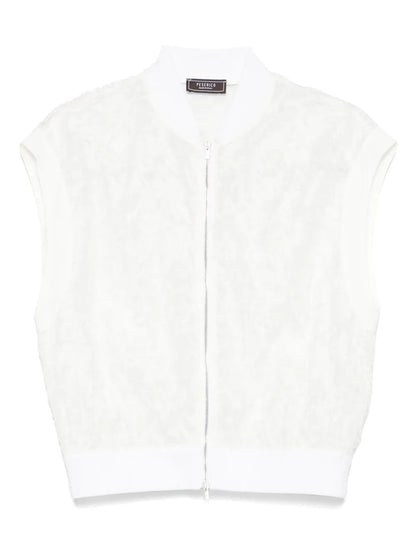 Fil-Coupé Effect Organza Jacket