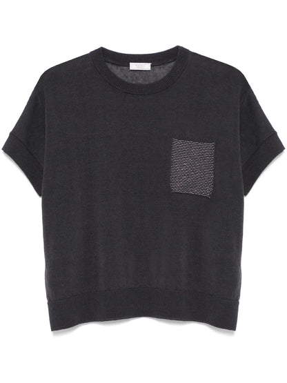 Fine-Knit Top