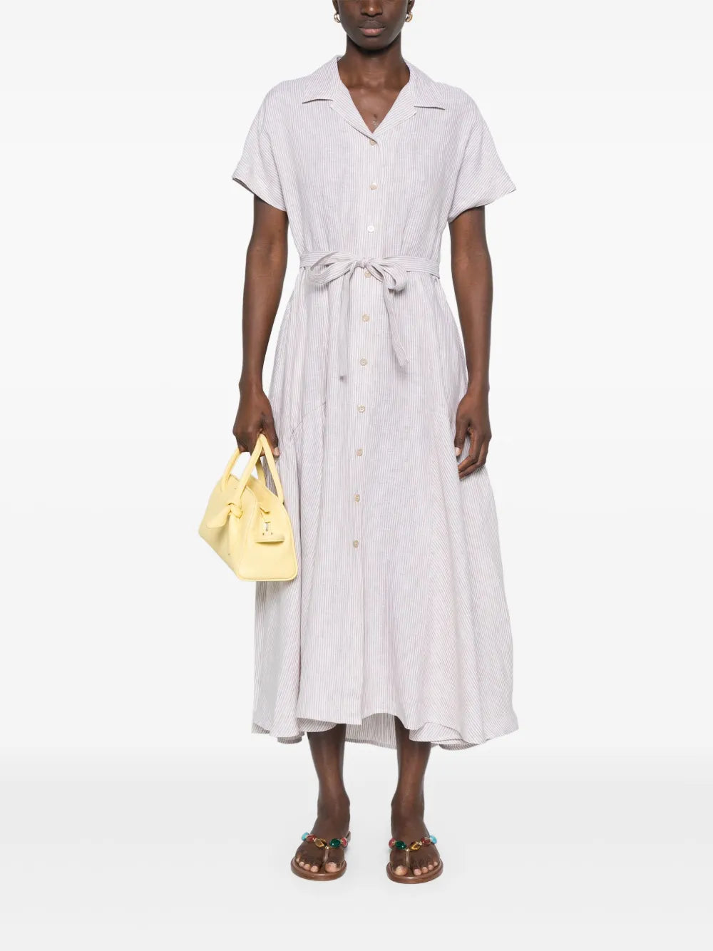Linen Midi Dress