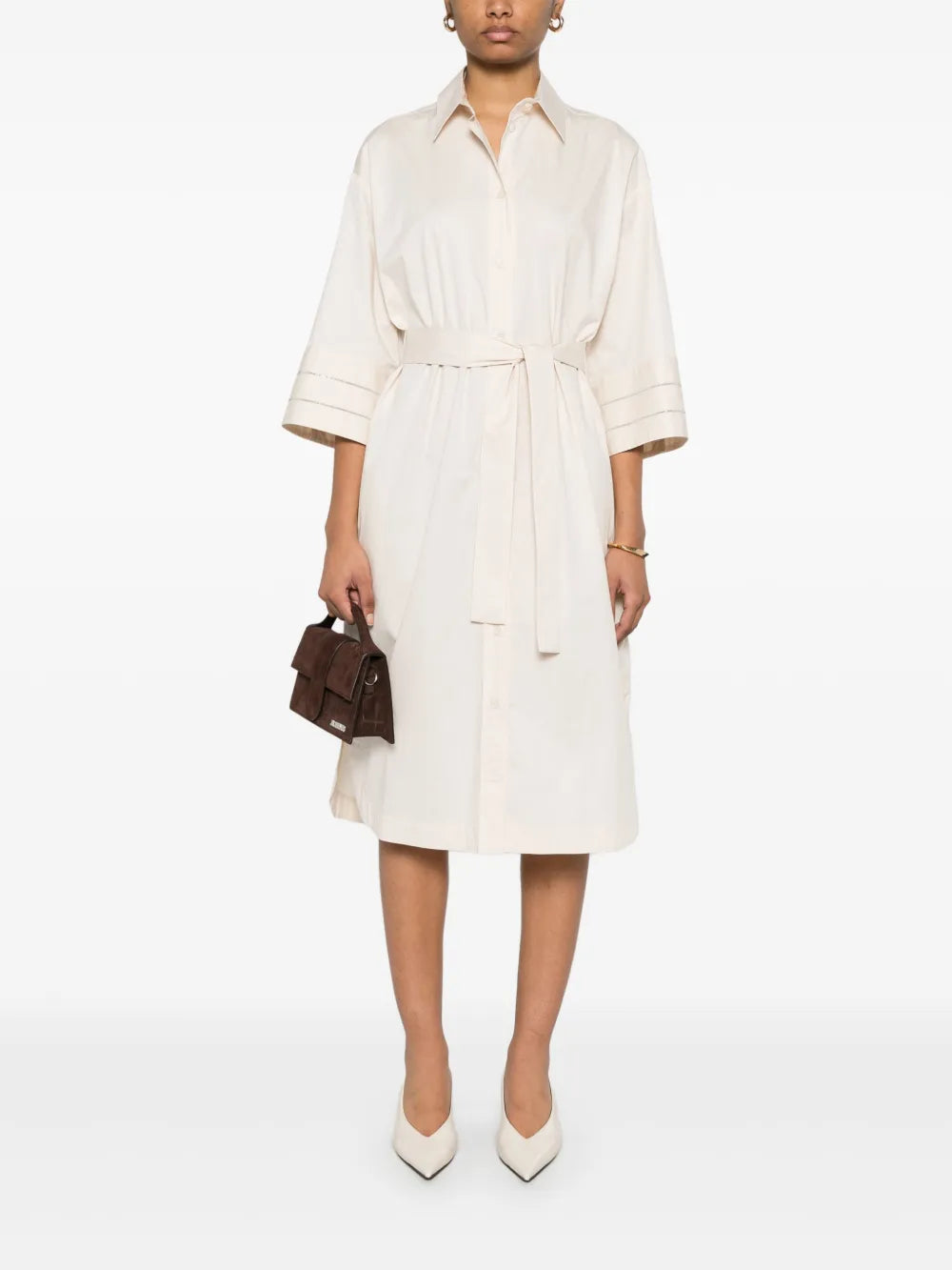 Punto Luce-Chain Shirt Dress