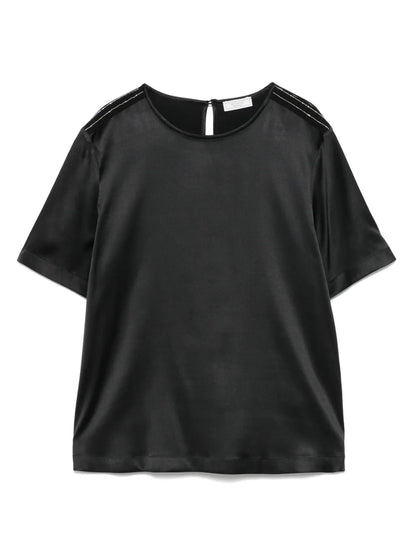 Bead-Embellished Blouse