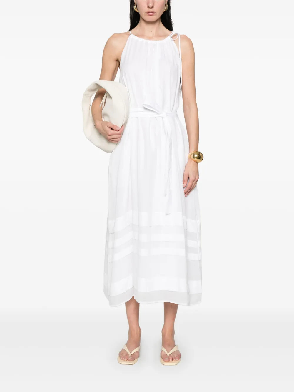 Halterneck Midi Dress
