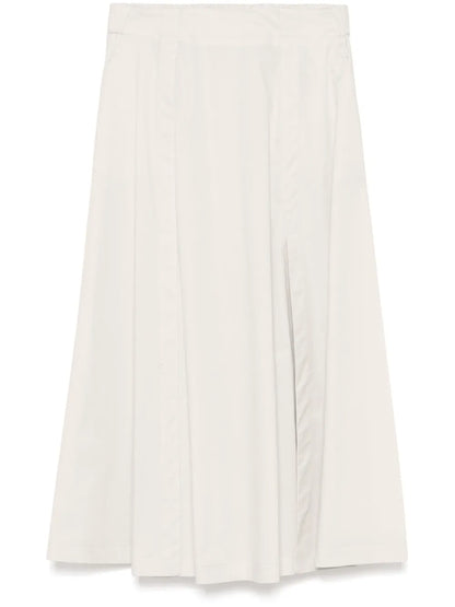 A-Line Midi Skirt