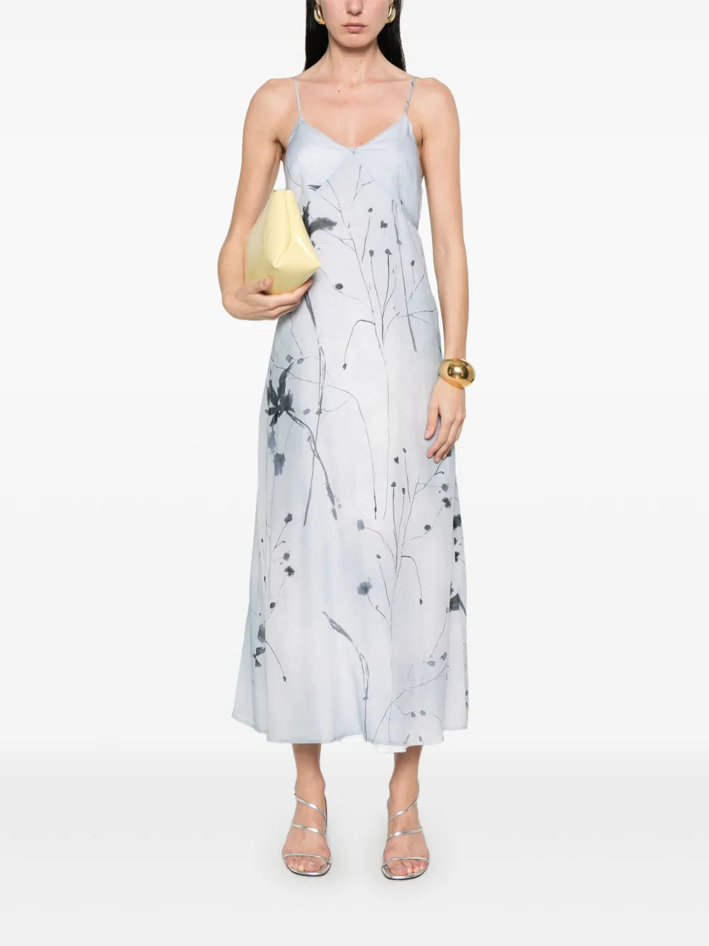 Floral-Print Maxi Dress