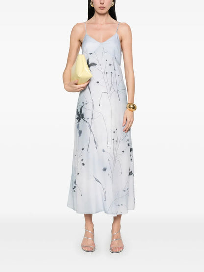 Floral-Print Maxi Dress