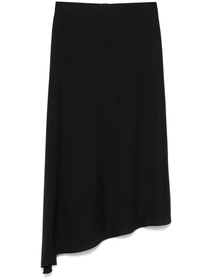 Satin Midi Skirt