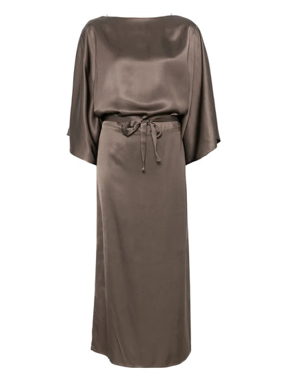 Satin Midi Dress