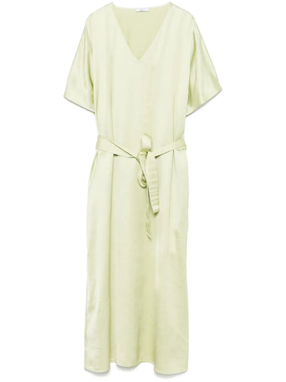 Satin Midi Dress