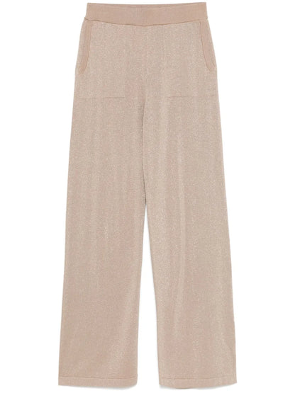 Lamé-Effect Trousers