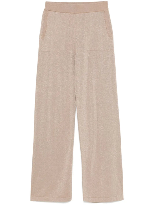 Lamé-Effect Trousers