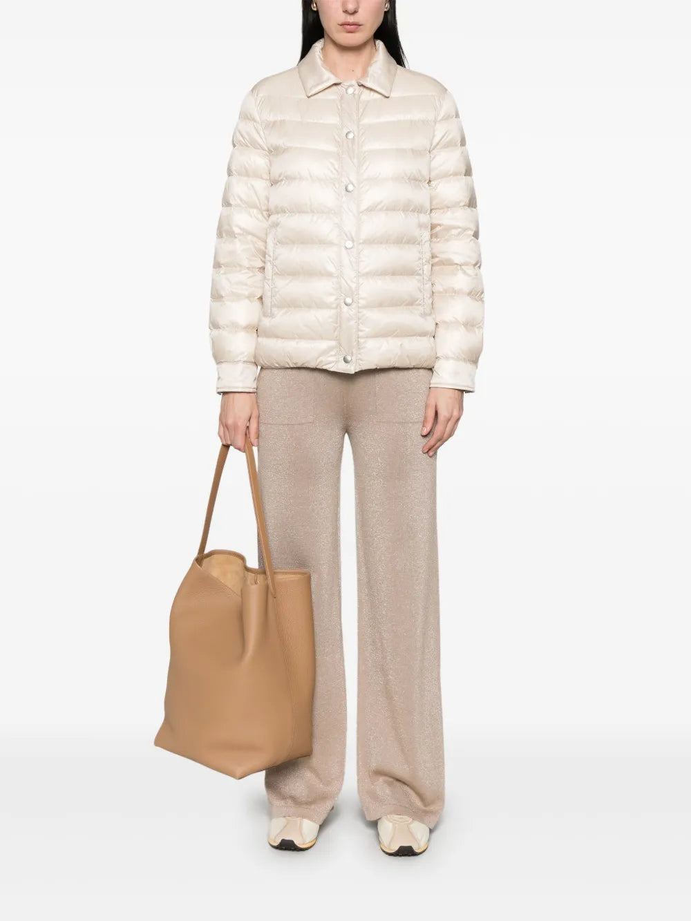 Lamé-Effect Trousers