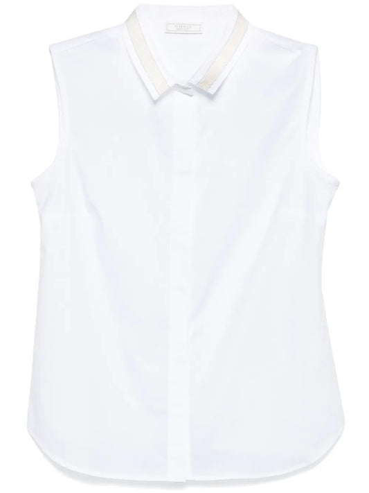 Logo-Trim Shirt