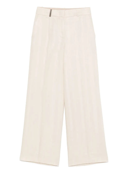 Straight-Leg Trousers