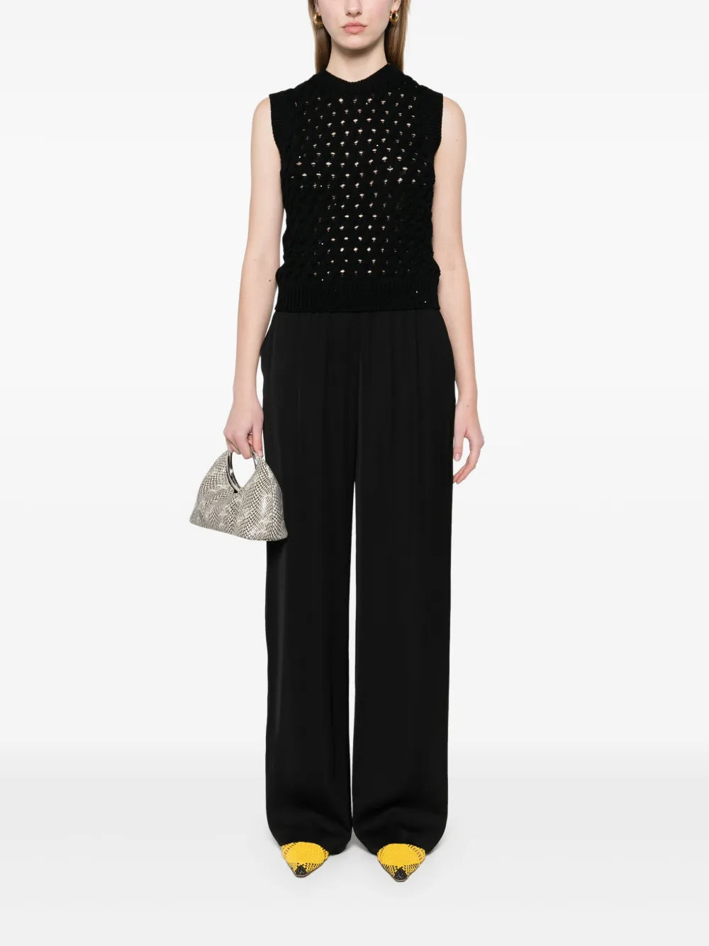 Satin Palazzo Trousers