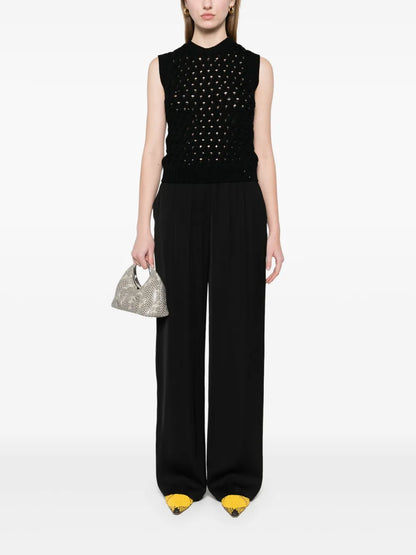 Satin Palazzo Trousers