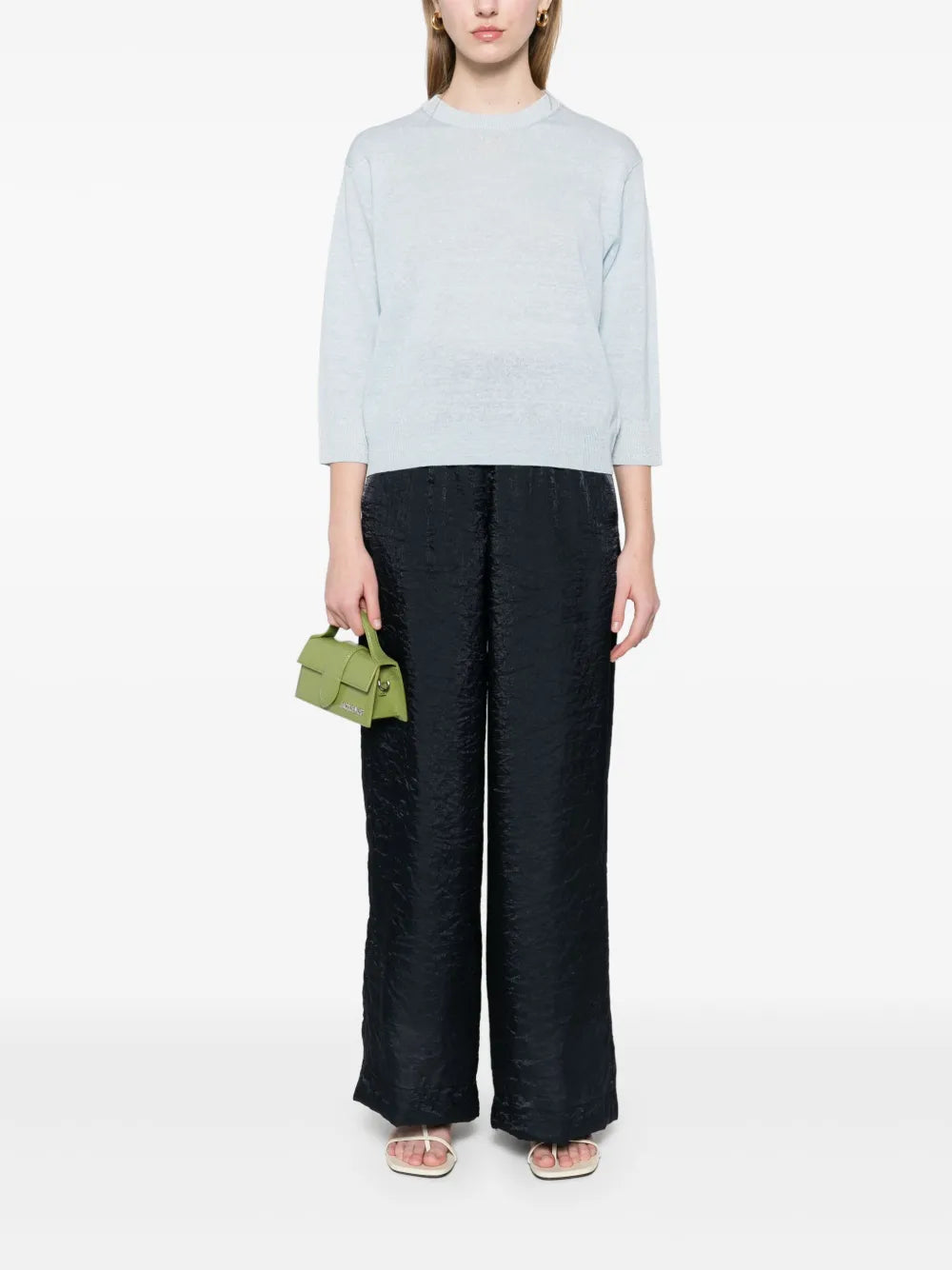 Fine-Knit T-Shirt