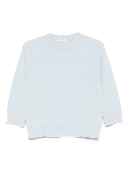 Fine-Knit T-Shirt