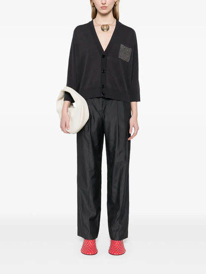 Pleat-Detailed Trousers