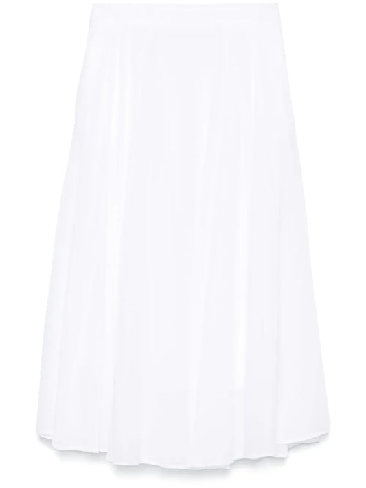 Cotton Midi Skirt
