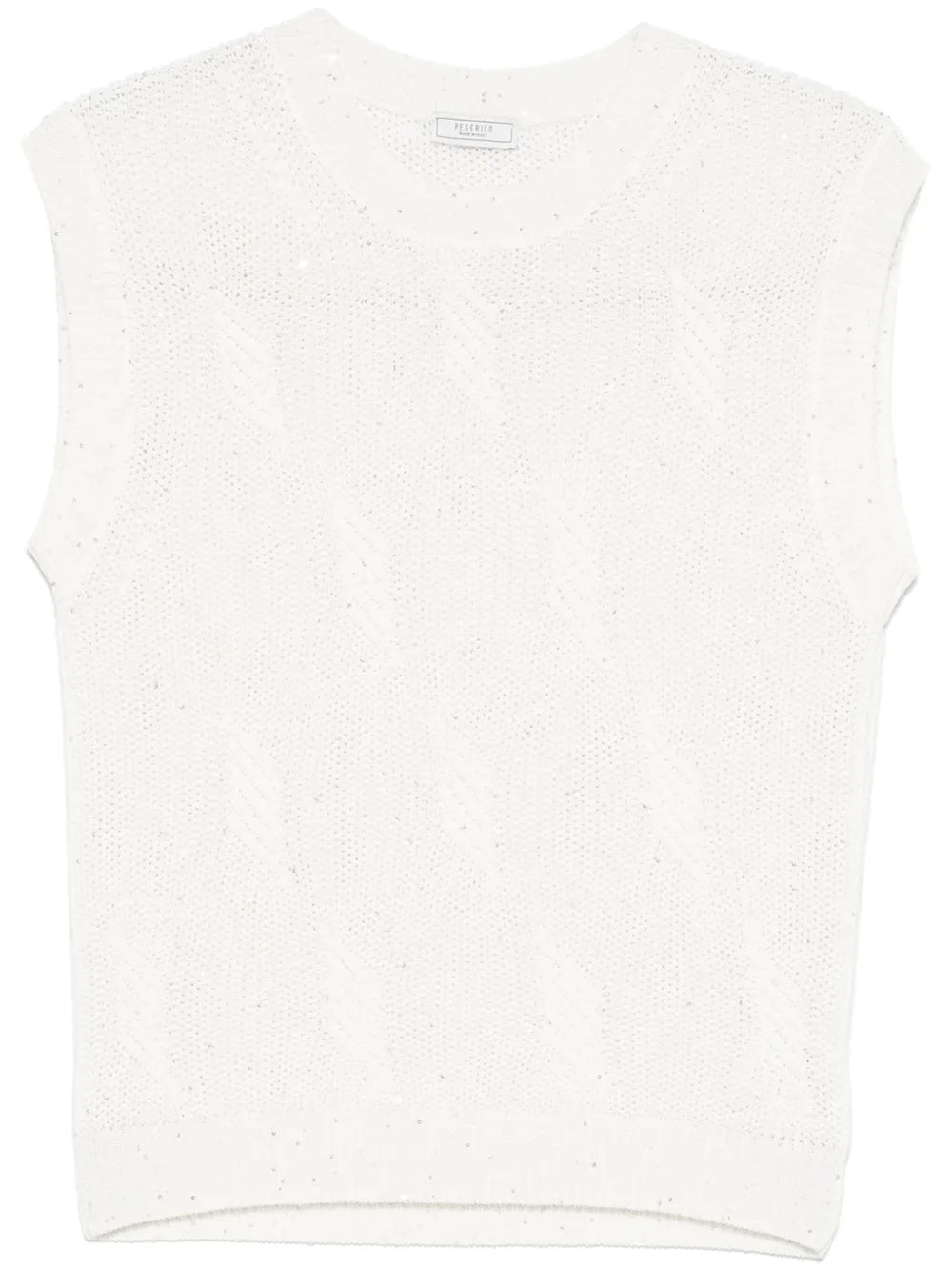 Sequined Knitted Top