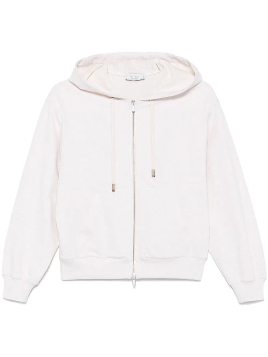 Mélange-Effect Hoodie