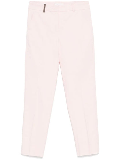 Twill Stovepipe Trousers