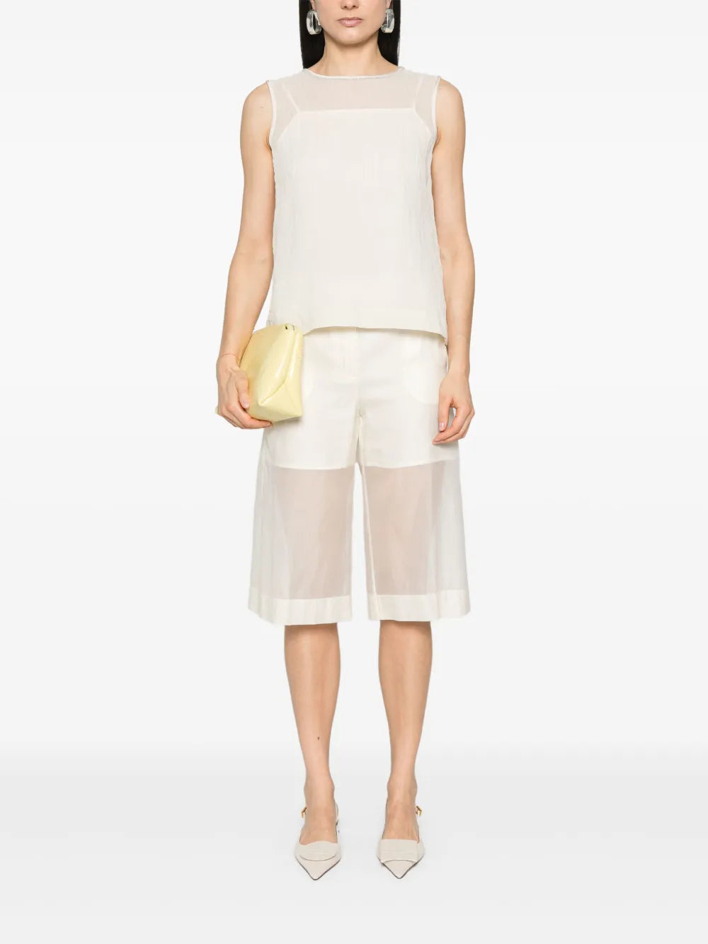 Crew-Neck Blouse