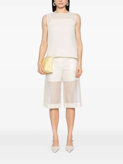 Crew-Neck Blouse
