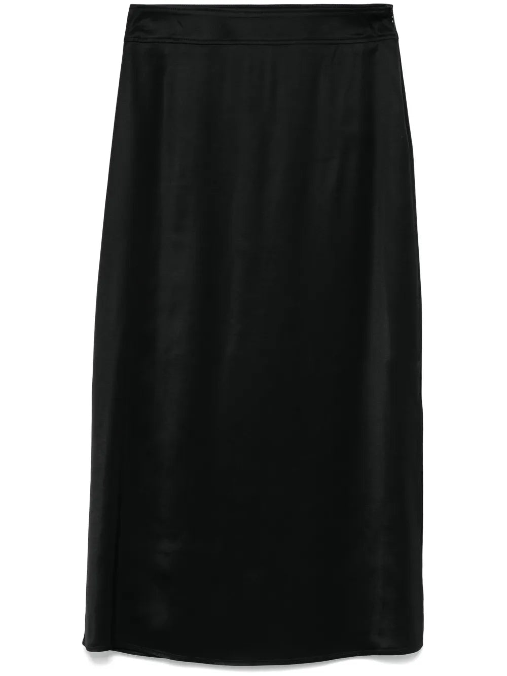 Satin Midi Skirt