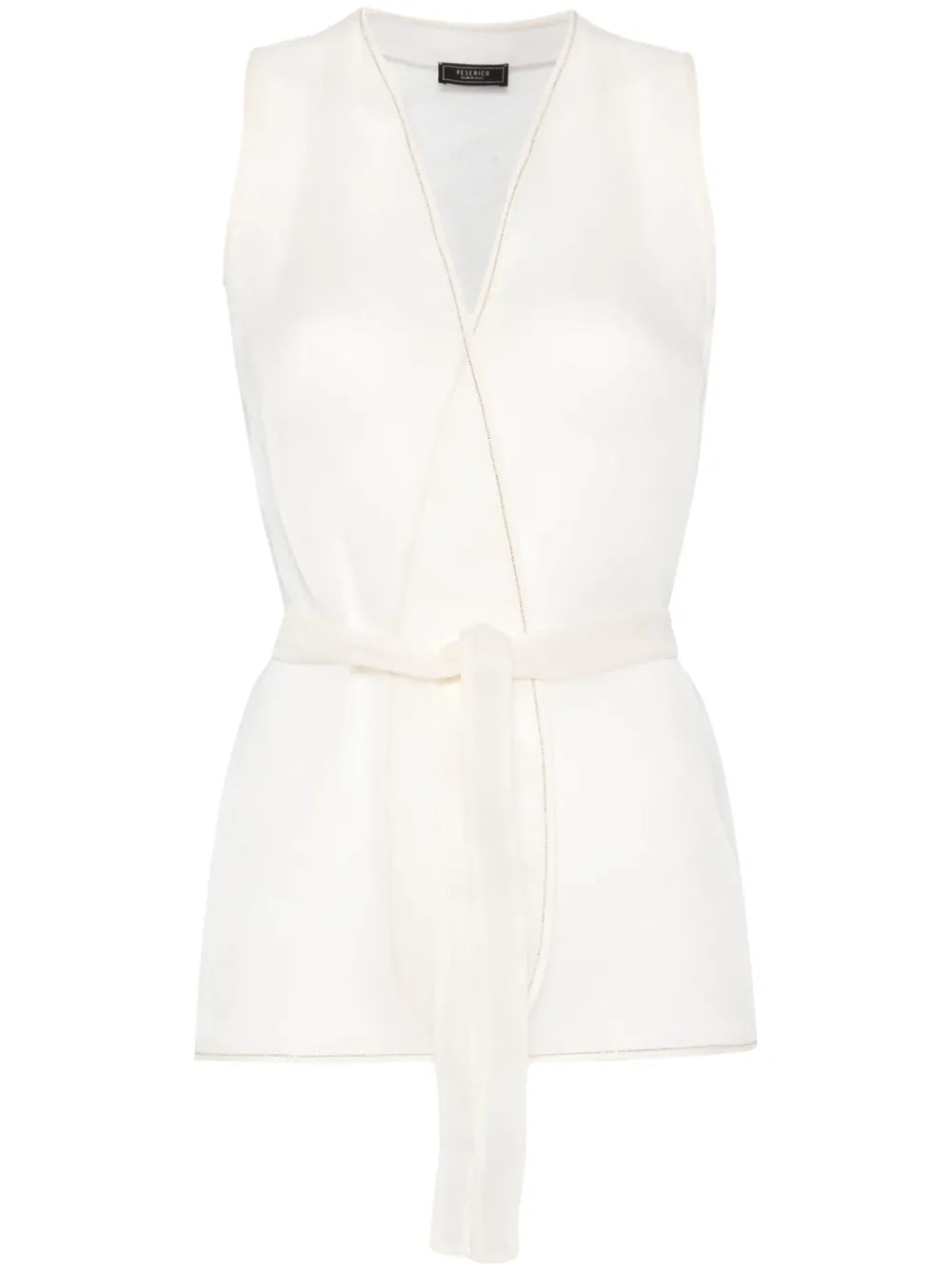 Punto Luce-Detail Organza Top