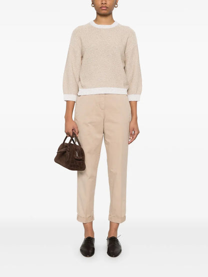 Purl-Knit Sweater