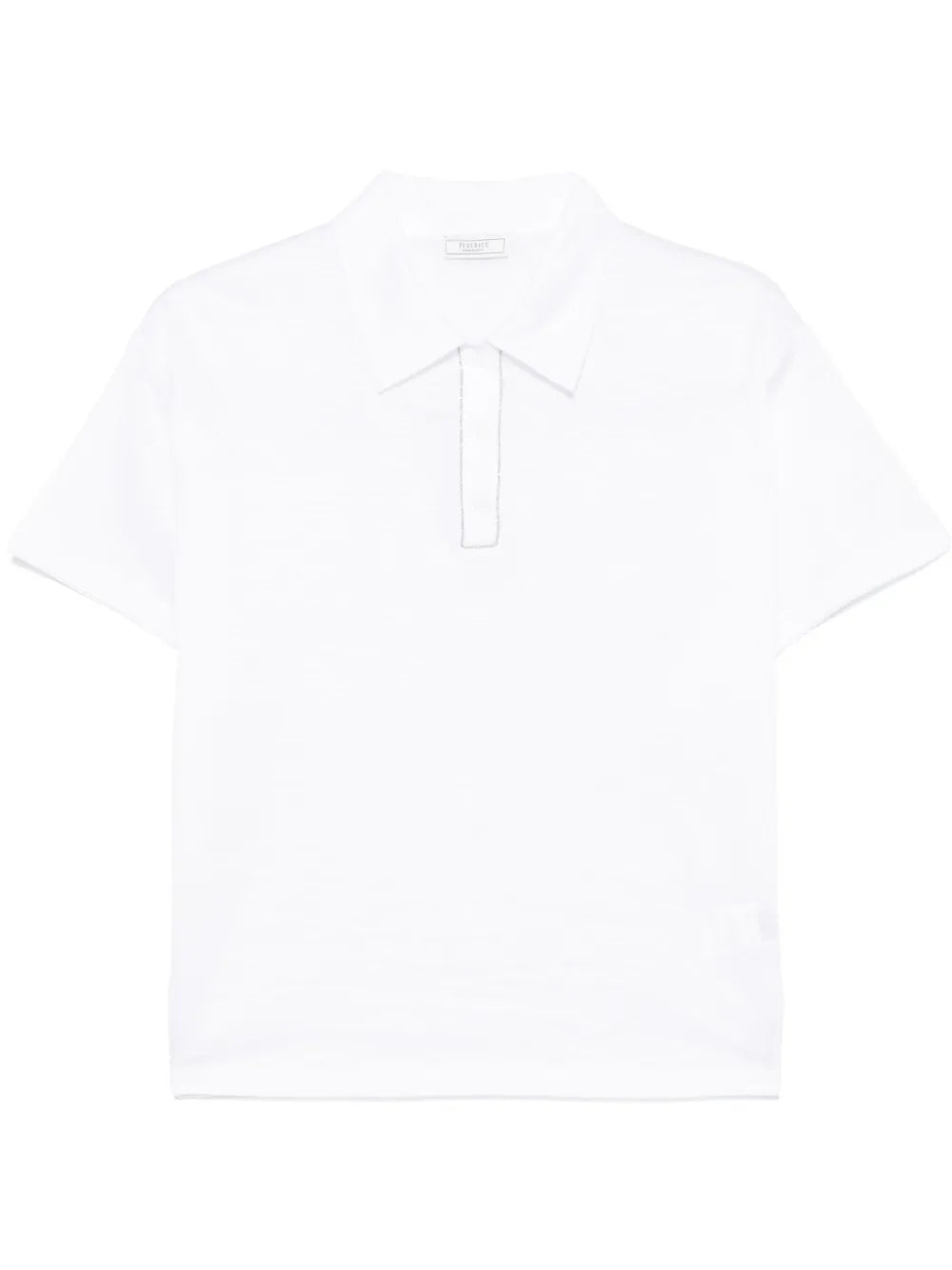 Piqué Polo Top