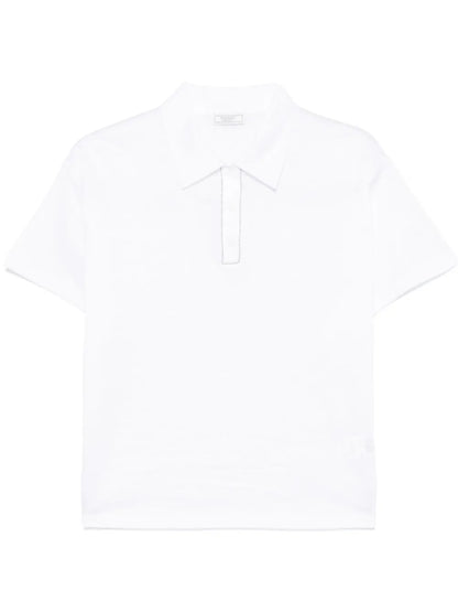 Piqué Polo Top