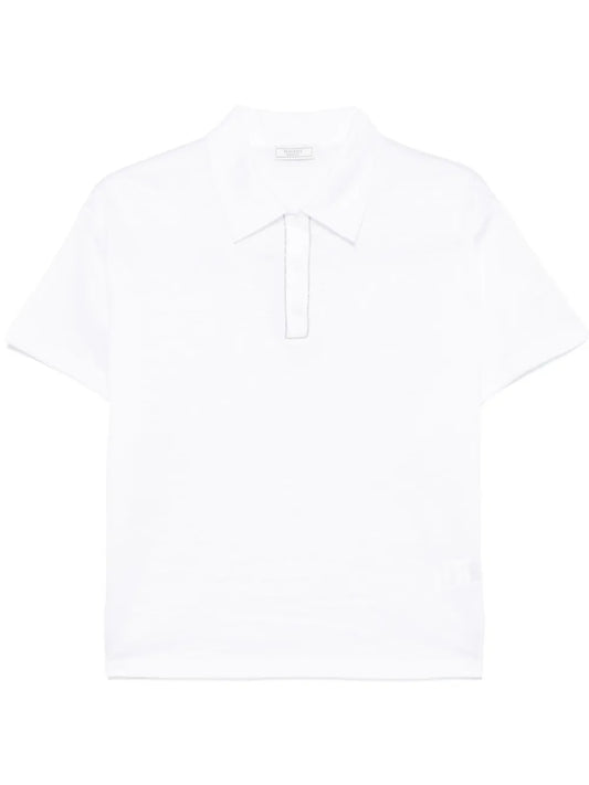 Piqué Polo Top